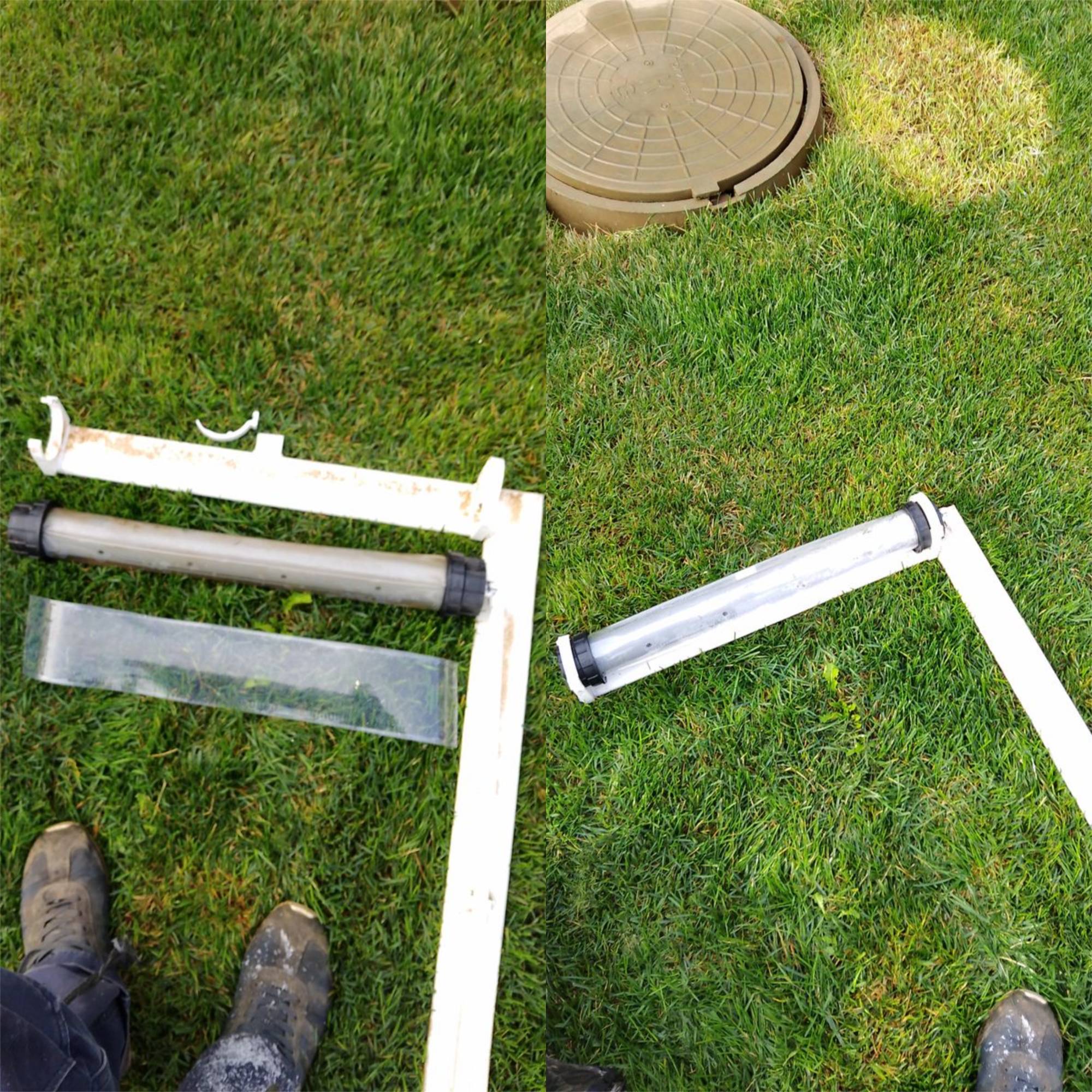 Установка аэрационной системы