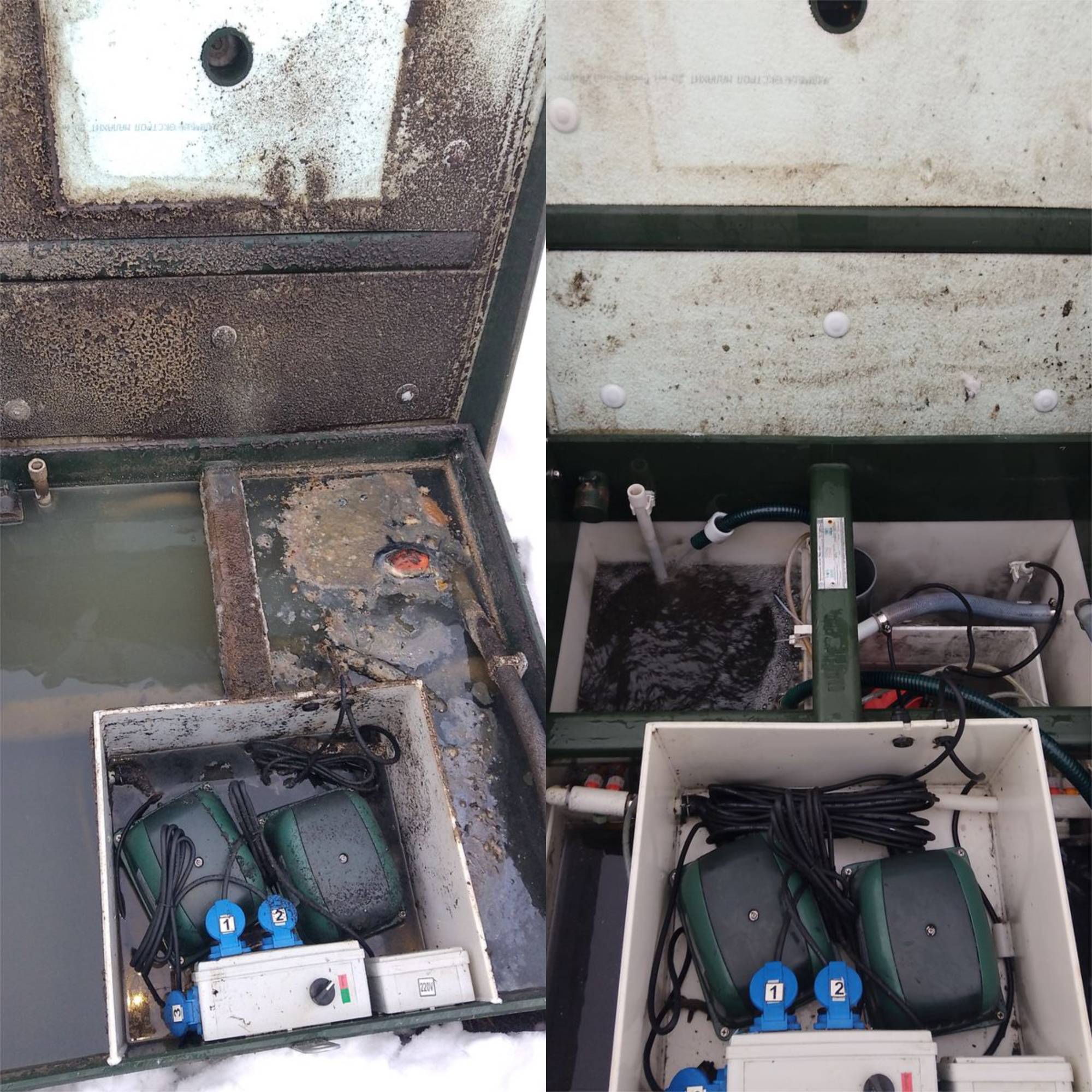 Чистка септика